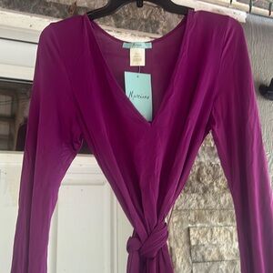 Stunning Marciano belted dress. New with tag size large